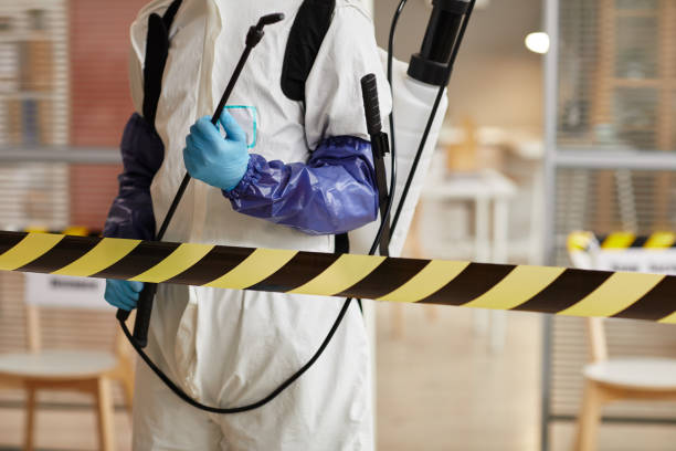 Professional Biohazard Cleanup technician working in Kenneth, MN